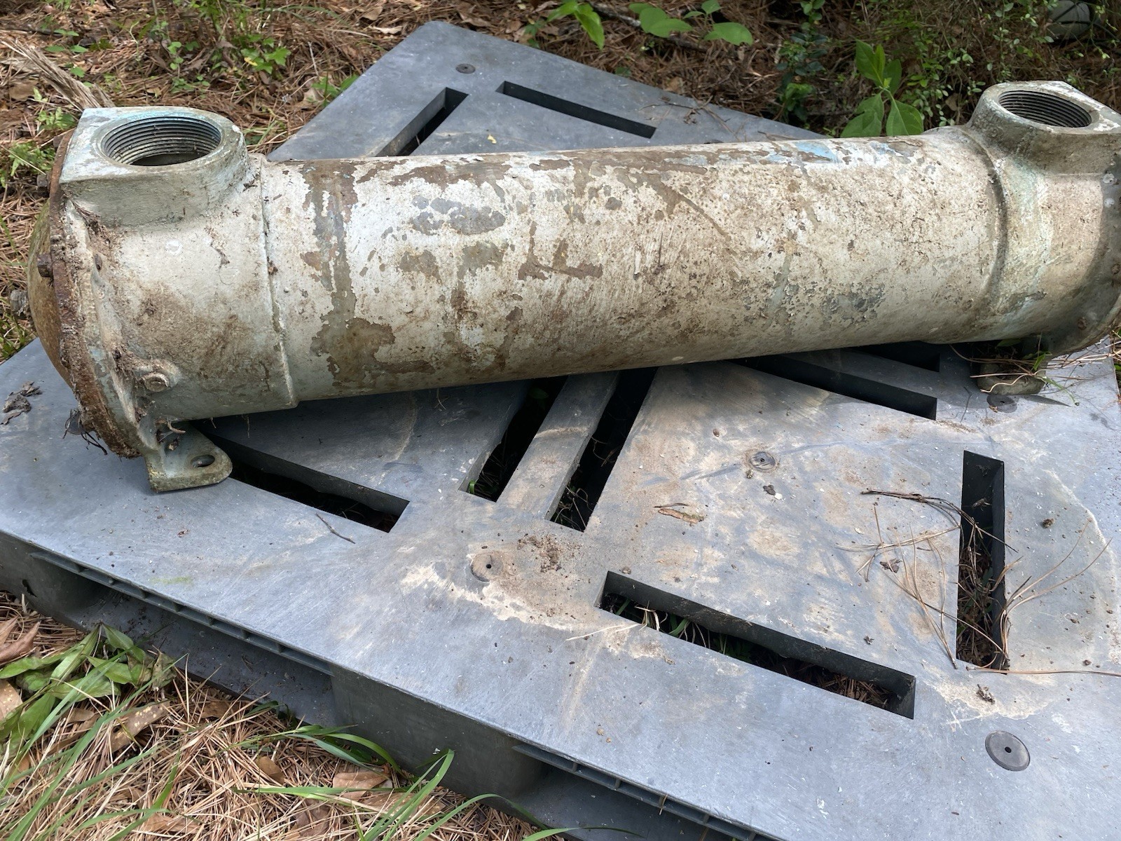 Heat Exchanger Brass Tube & Shell 8”