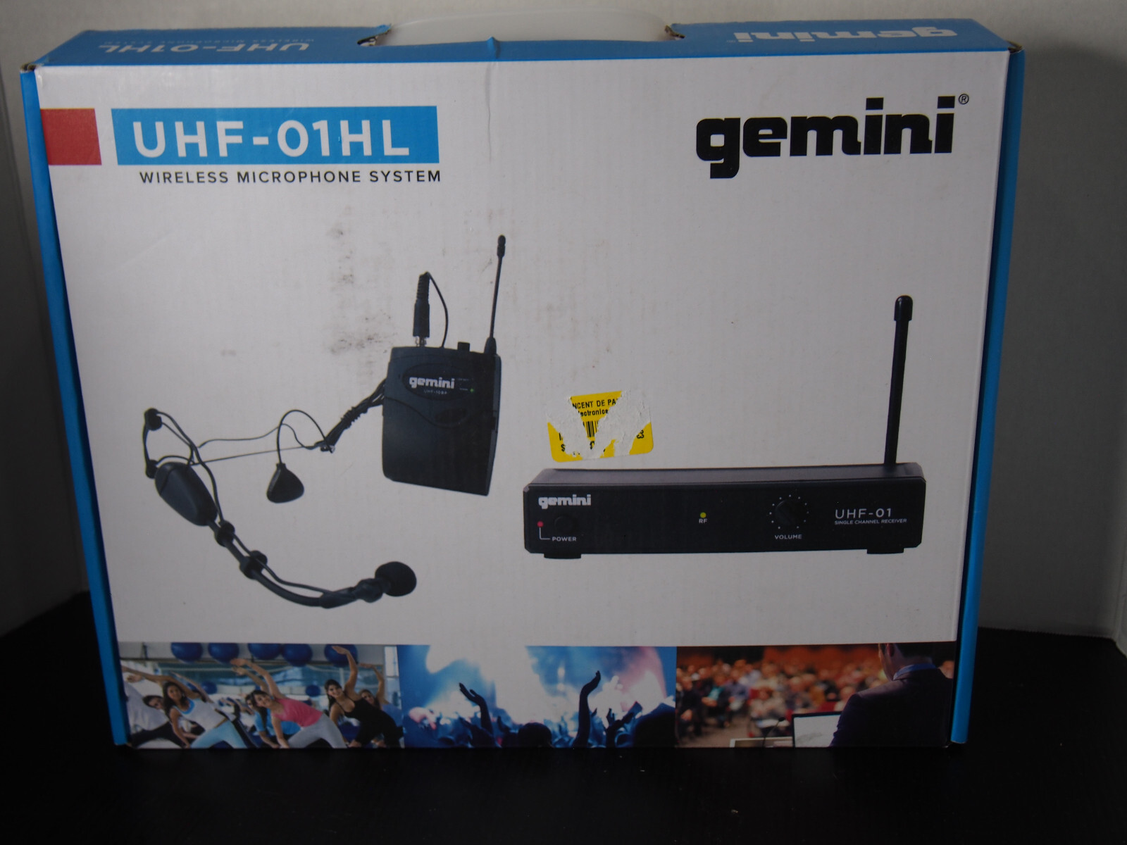 Gemini DJ UHF-01HL F1 Wireless Lavalier Microphone