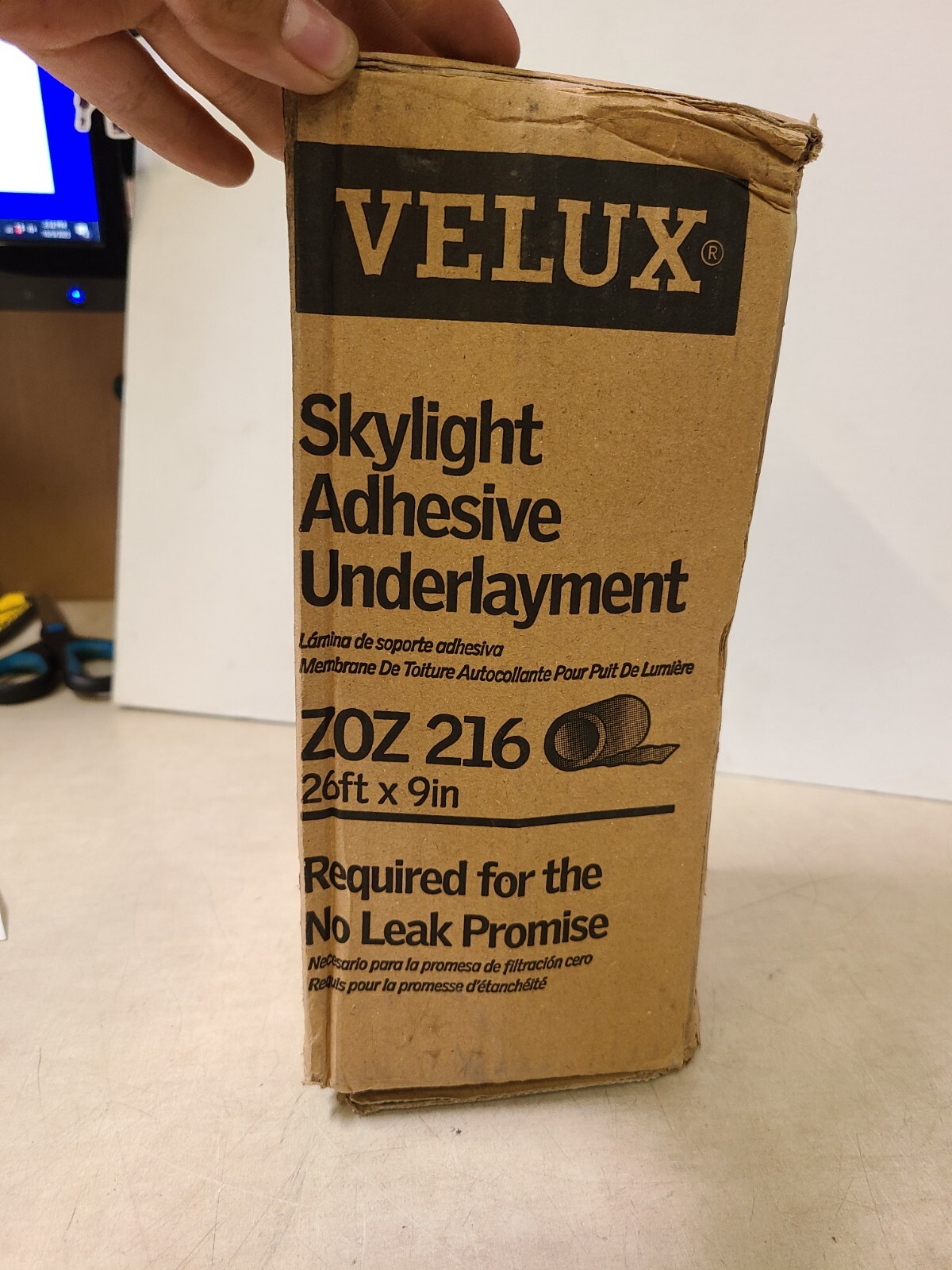 Velux Skylight Adhesive Underlayment ZOZ216 26ft x 9in