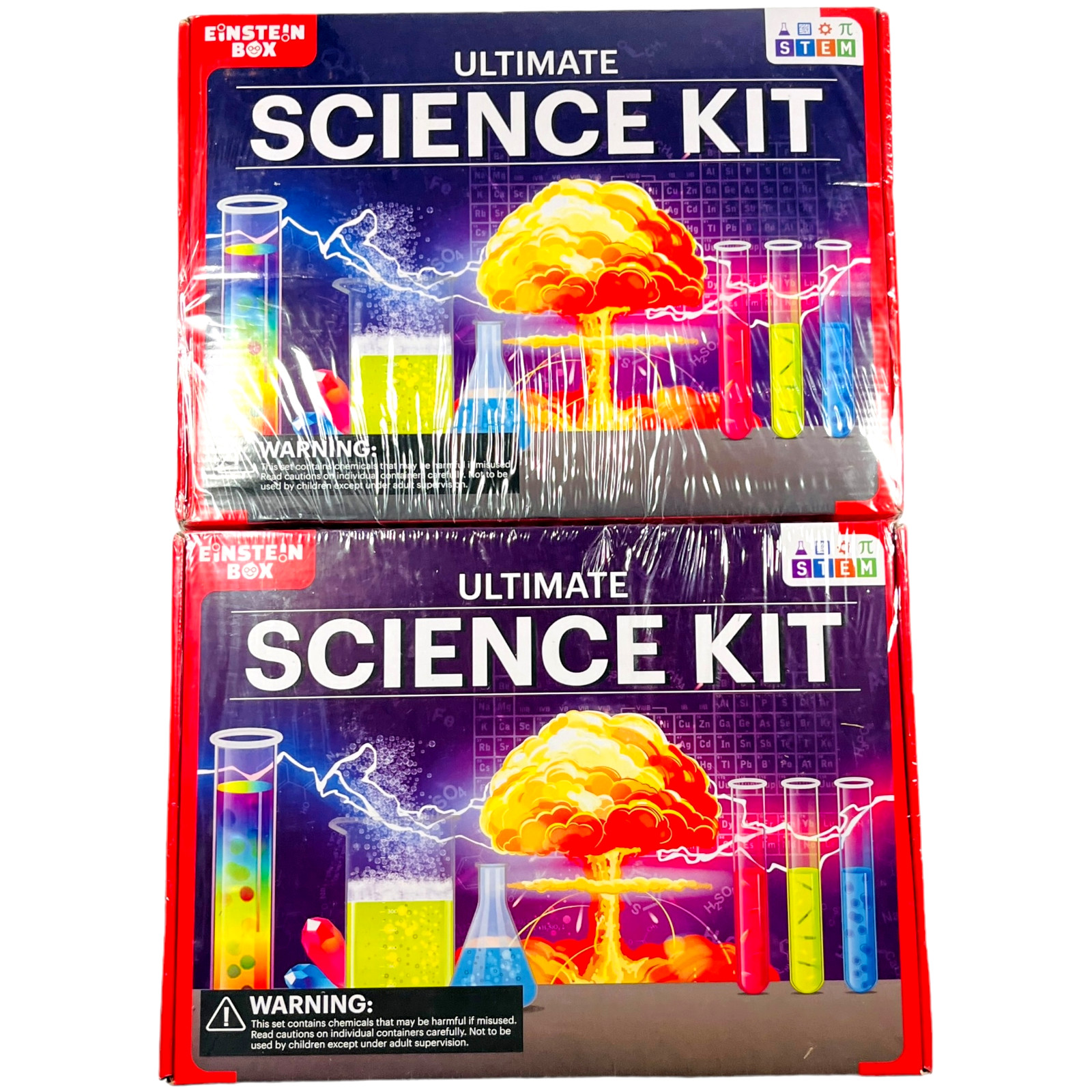 Ultimate Science Kit 120+ Experiments / Game / Einstein Box - LOT of 2