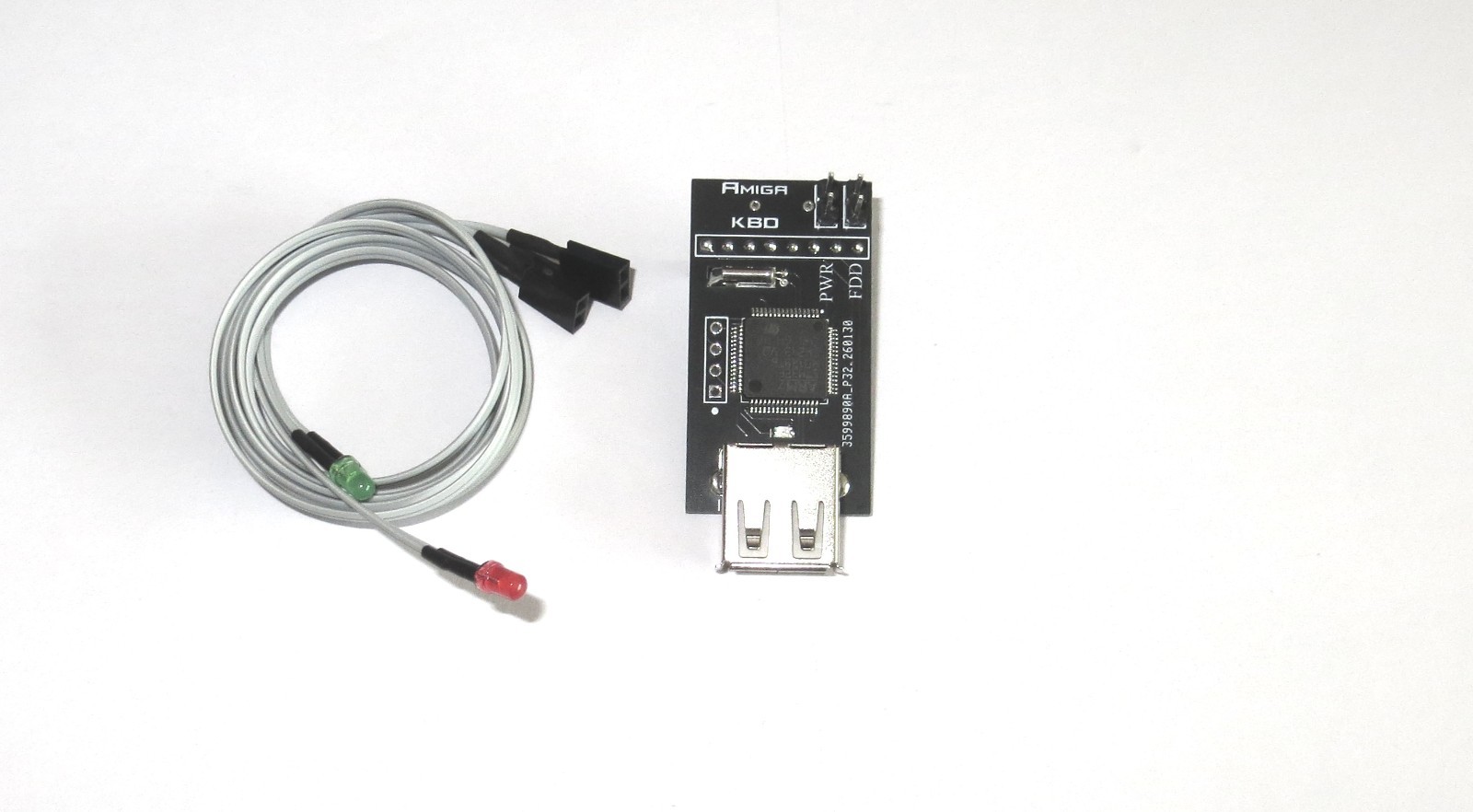 Amiga 500 USB keyboard Adapter + Power Led and HDD Led