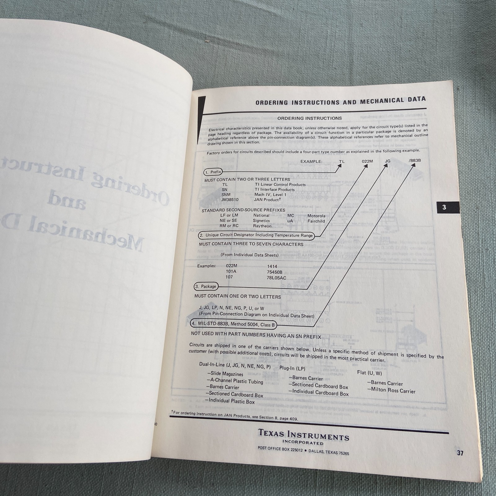 Book Lot Texas Instruments TTL Data 2nd Ed. Supplement Circuits Interface Linear