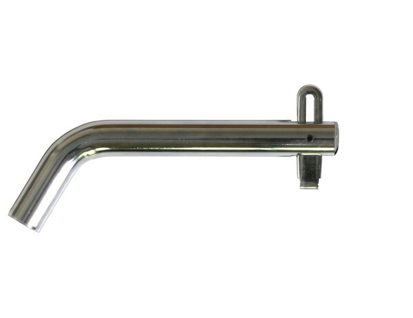 Buyers Products HP625SC, 5/8 x 4.0" Clear Zinc Hitch Pin Assembly w/ Spring Clip