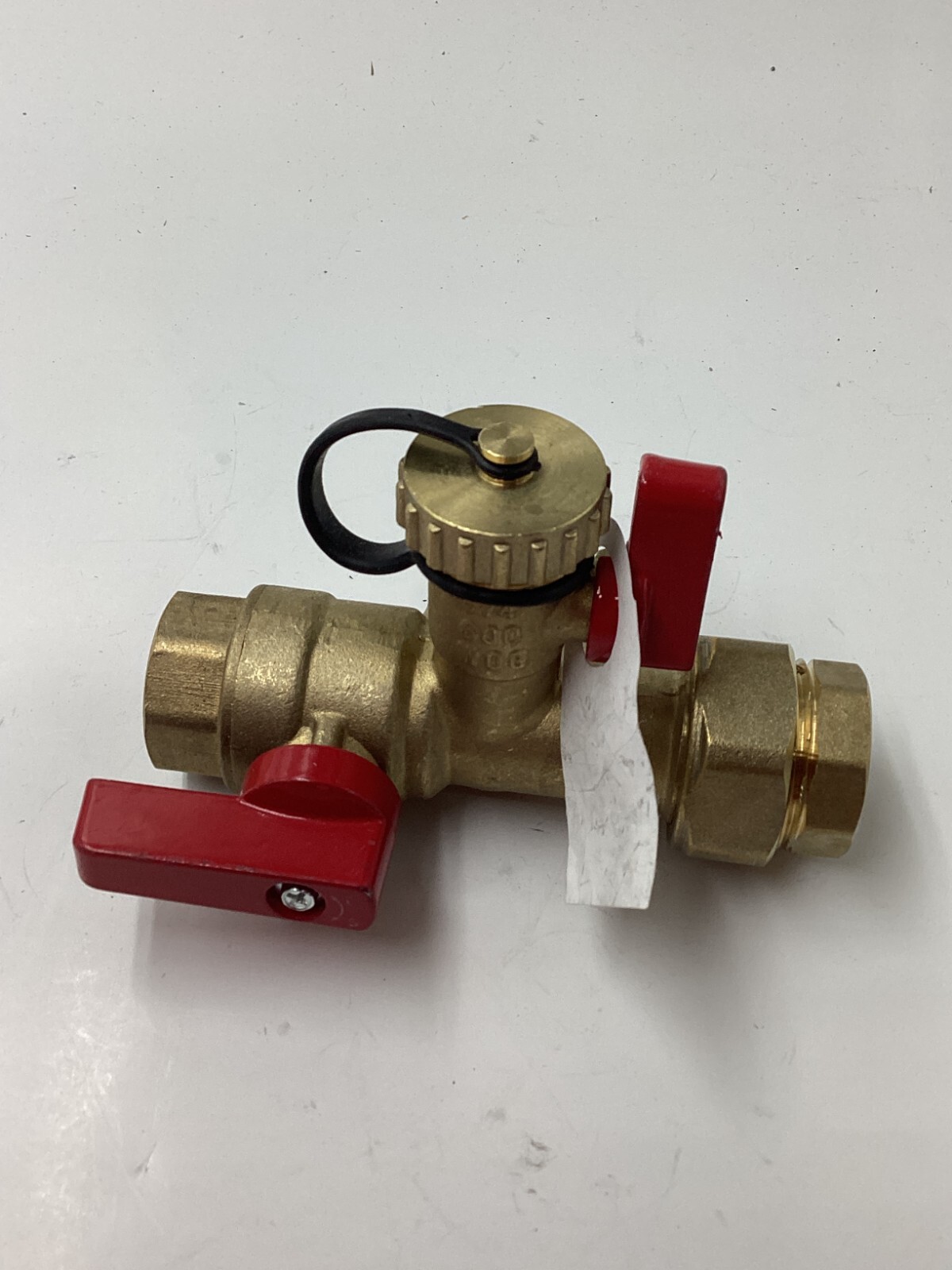 3/4" TANKLESS WATER HEATER BRASS VALVE 125 PSI Max 600 WOG BRASS