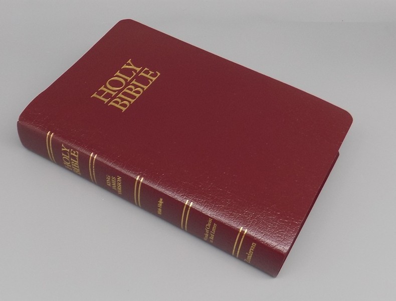 Zondervan Holy Bible KJV Helps & Red Lettering King James Version 1986 Vintage