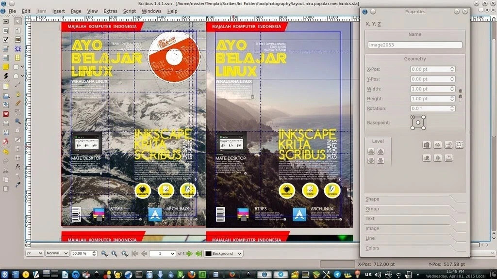 SCRIBUS 2026 PROFESSIONAL DESKTOP PUBLISHING SUITE v1.6.6 Software ~ MAC os CD