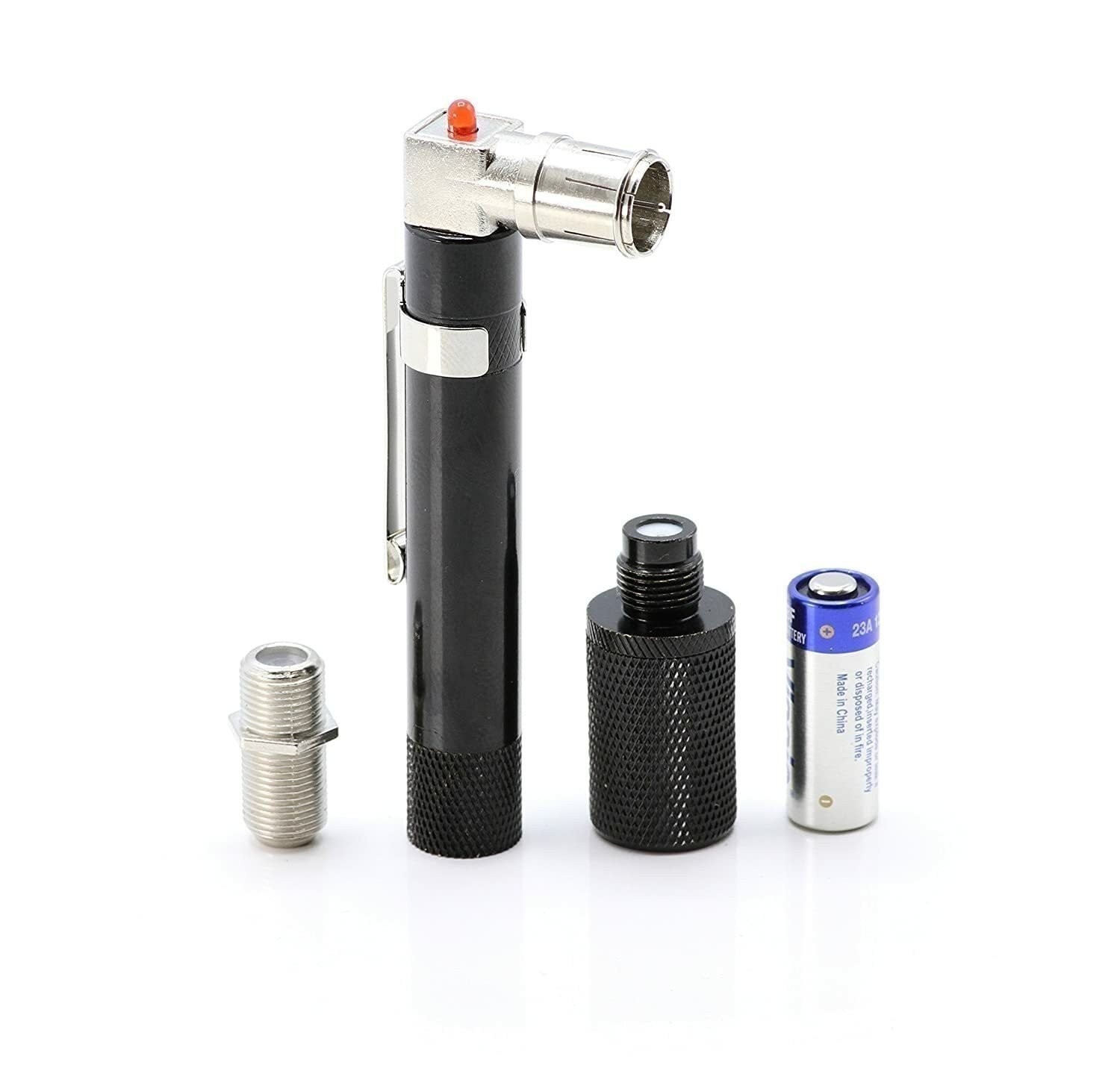 Coaxial Tester Kit | Pocket Toner, Tracer, Finder and Barrel Connector Set