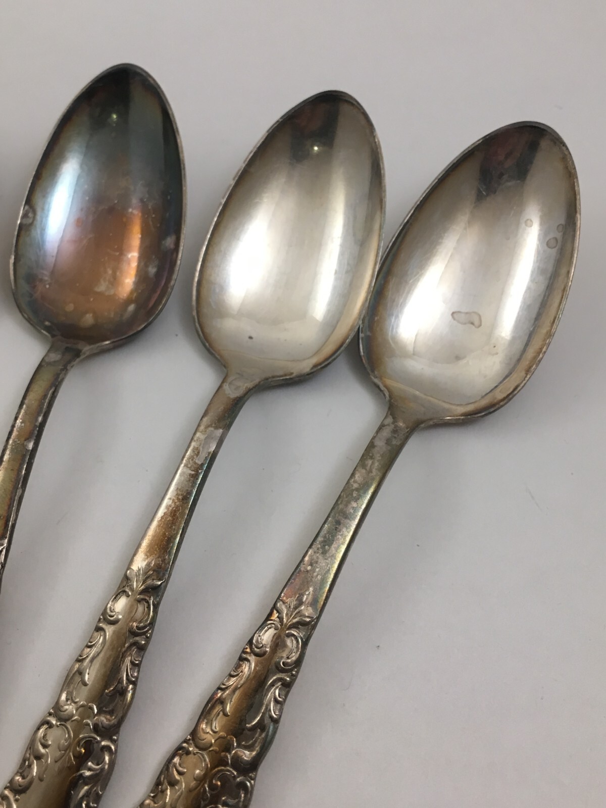 1847 Rogers Bros IS Portland Silverplate 6 Teaspoons Flatware