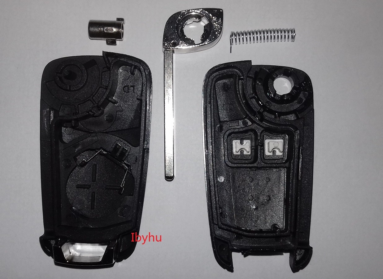 NEW 2 button flip key case for Vauxhall Opel Corsa E 2014 - 2017 remote fob