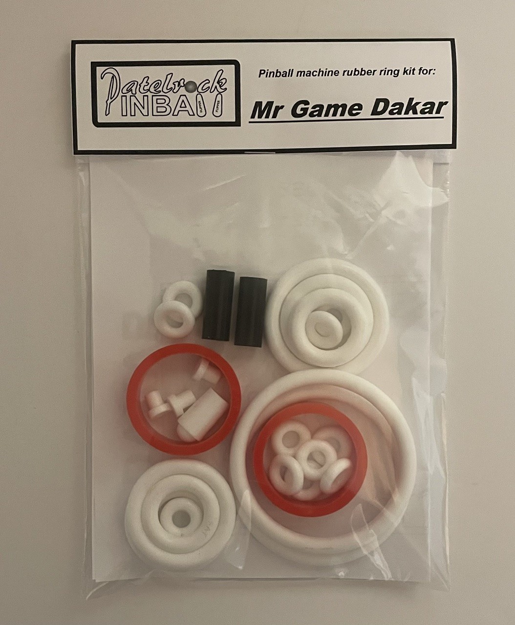 Mr Game Dakar Pinball Machine Rubber Ring Kit
