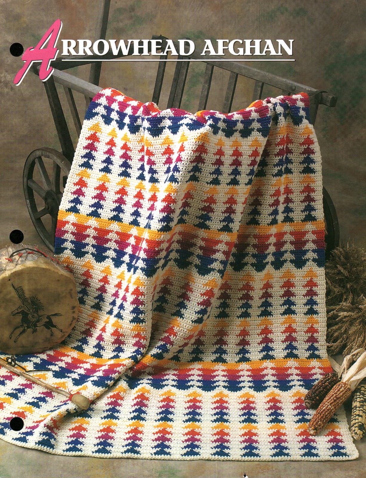 Arrowhead Afghan | Annie's Crochet Quilt & Afghan Club QAC342-04