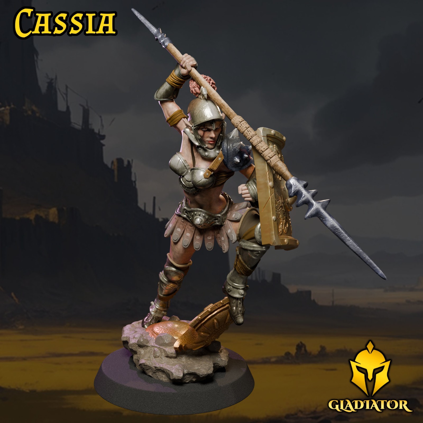 Dungeons & Dragons Playable Character - Female Elf Cassia - Barbarian, Fighter