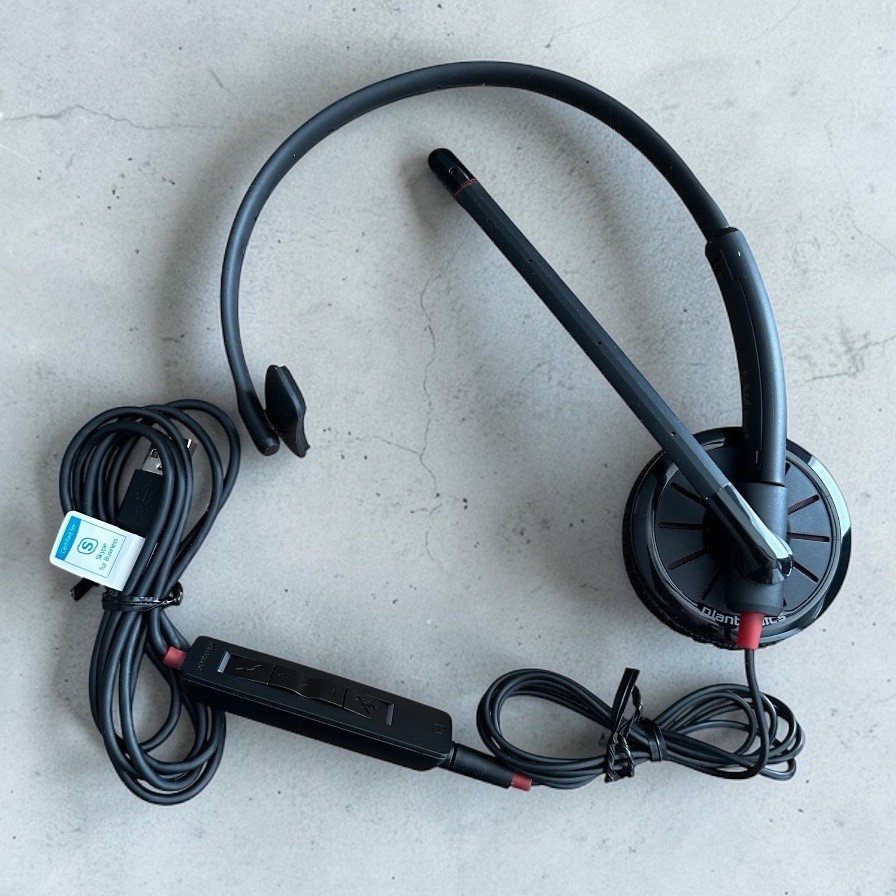 Plantronics Blackwire C315 300 DA Mono USB Headset for PC/Laptop