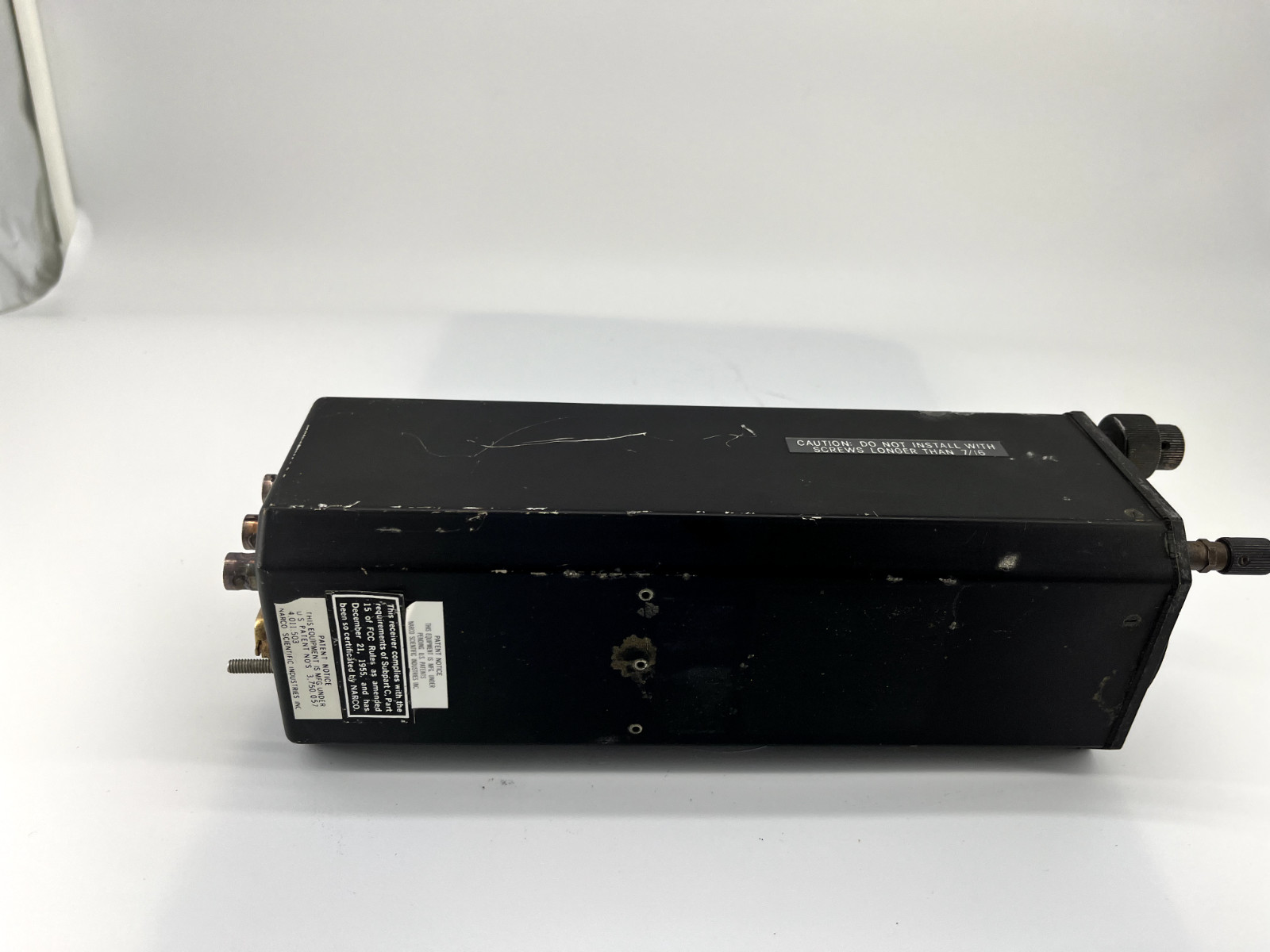 NAV-122 / NAV 122 | Narco VOR LOC Glideslope Navigation Receiver Indicator CORE
