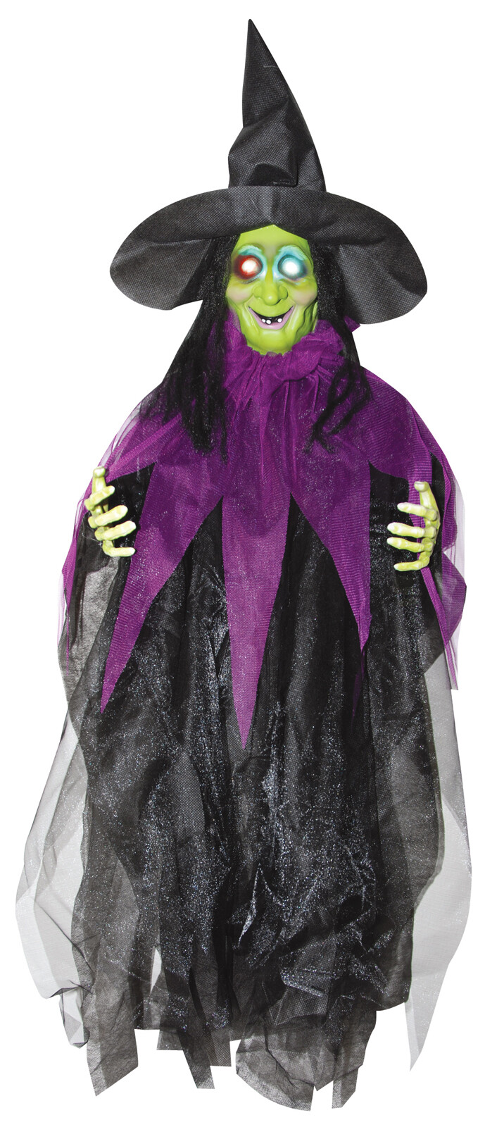 Sunstar Industries Inc. - 3' Hanging Light up Witch