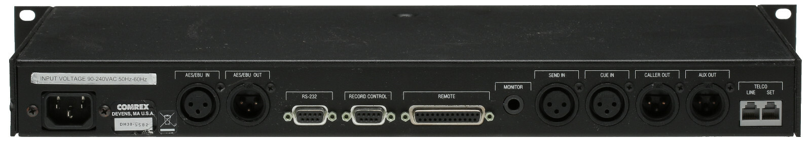 Comrex DH30 AES Digital Audio Broadcast Hybrid Phone Line Interface IFB Gentner