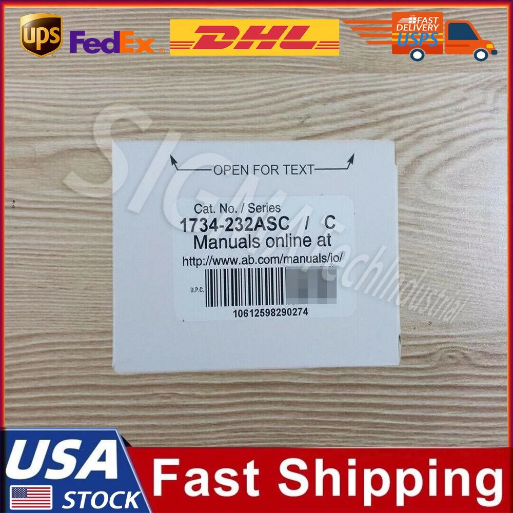 New Factory Sealed AB 1734-232ASC Point IO RS232 ASCII Serial Module US Free Tax