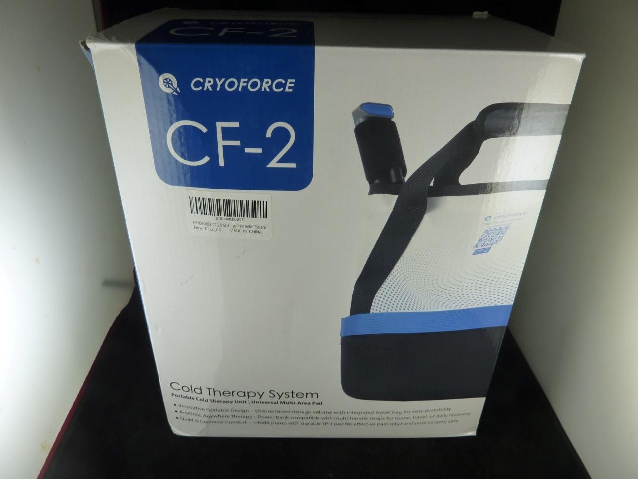 CryoForce CF-2 Cold Therapy Machine for Sport Injuries & Sprains Scroll Down New