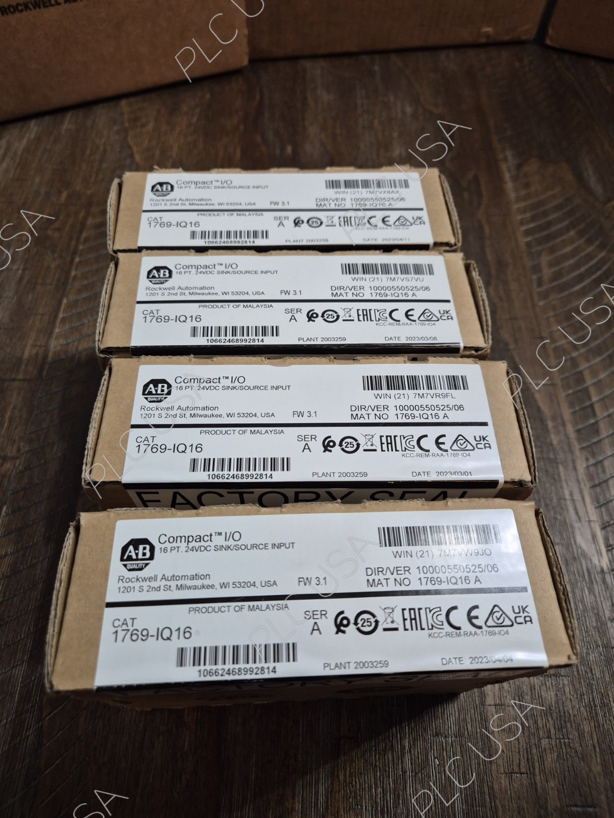 New Sealed Allen Bradley 1769-IQ16/A CompactLogix 16 Pt 24VDC D/I "USA SELLER"