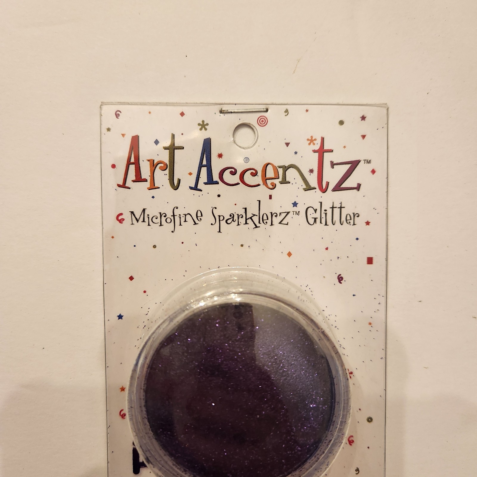 Purple Glitter Microfine Sparklerz Craft Art Accentz Brand .35 Oz 10g 24-3016