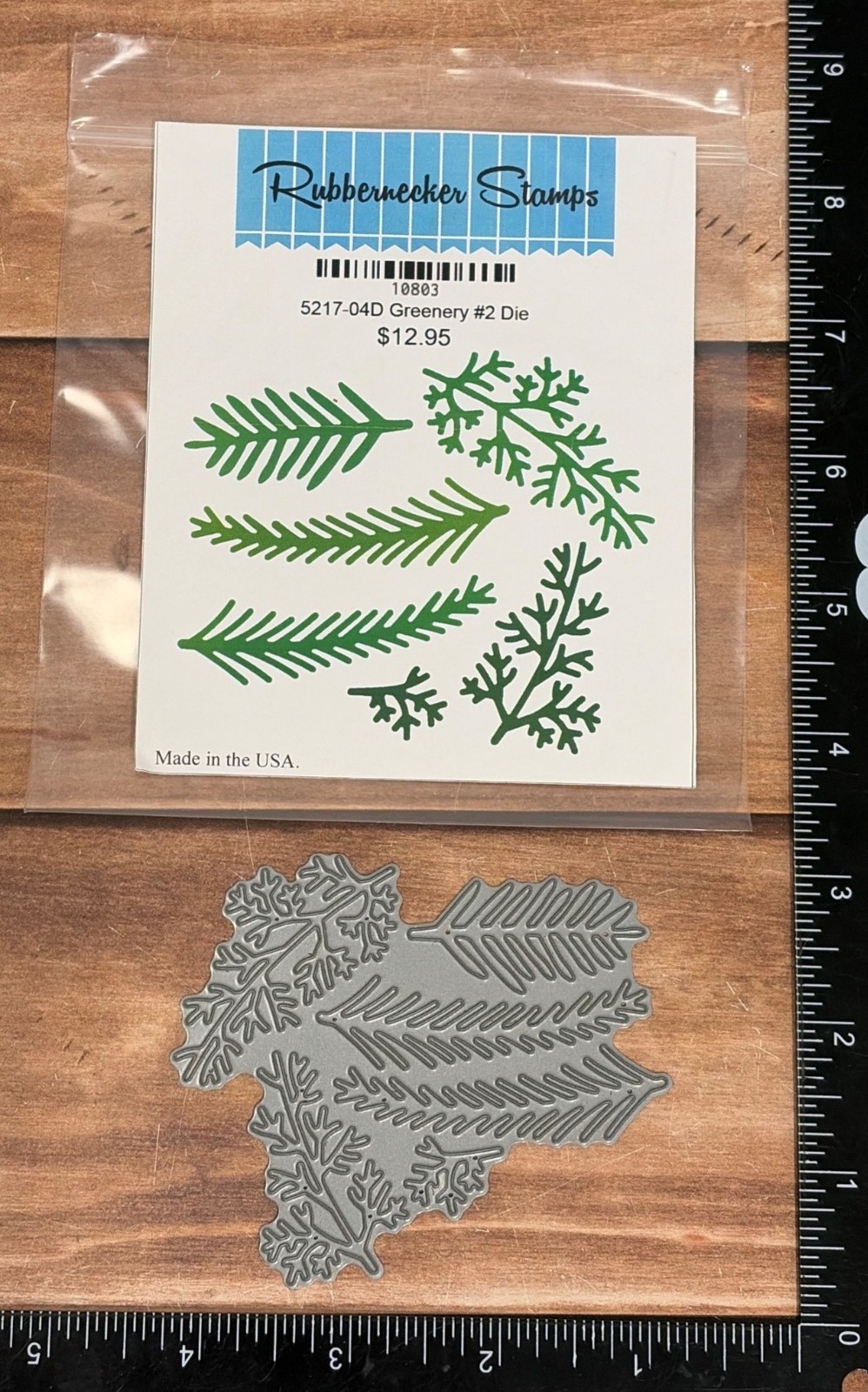 NIP 10803 RUBBERNECKER 5217-04D GREENERY #2 STEEL CRAFT DIE