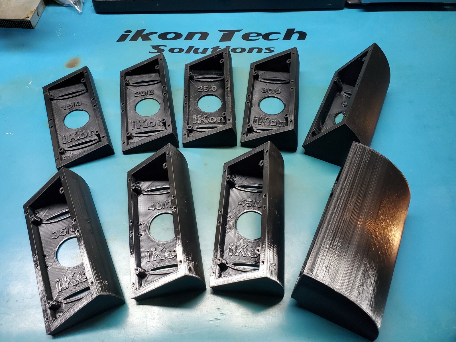 Ring Doorbell 2 Gen REL 2020 Angle Wedge Wedges Bracket Mount Kit 15 / 90 Degree