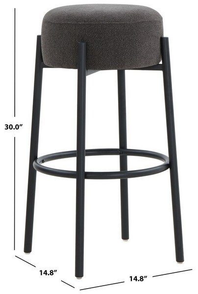 Safavieh PAISLEIGH METAL LEG BARSTOOL, Reduced Price 2172736603 SFV5031I