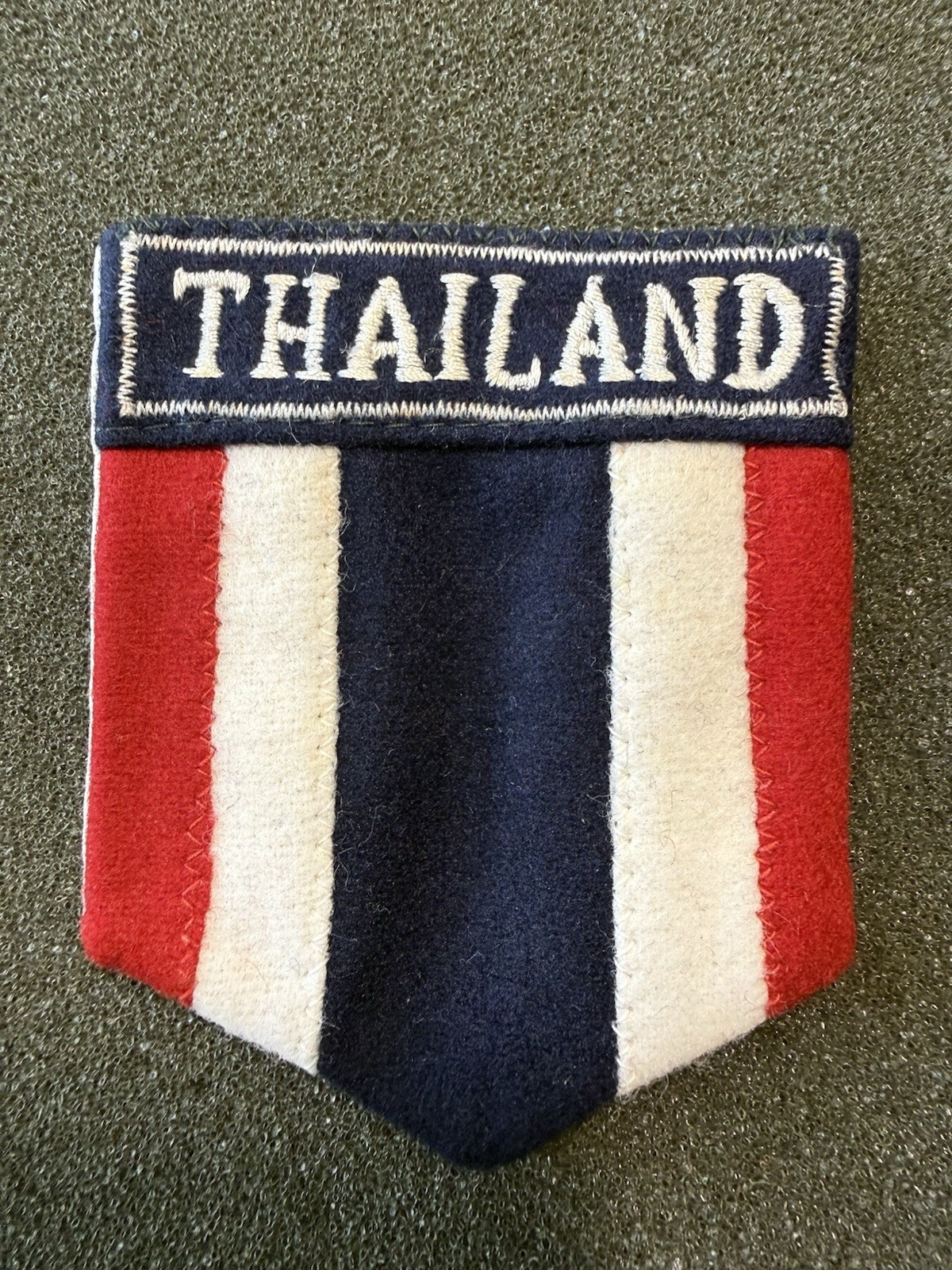 Original Vietnam War Thailand Shoulder Flash Patch RTAVF Thailand