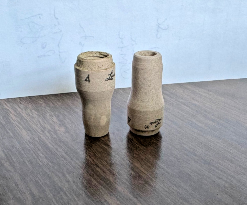 13N14 Lava TIG torch replacement nozzles, size #4 (1/4 inch) for 9 and 20 series