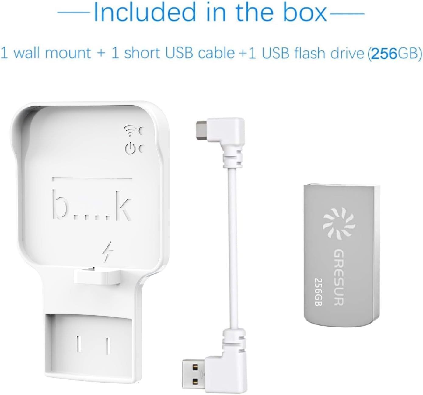 256GB USB Flash Drive for Local Video Storage with the Blink Sync Module 2 Mount