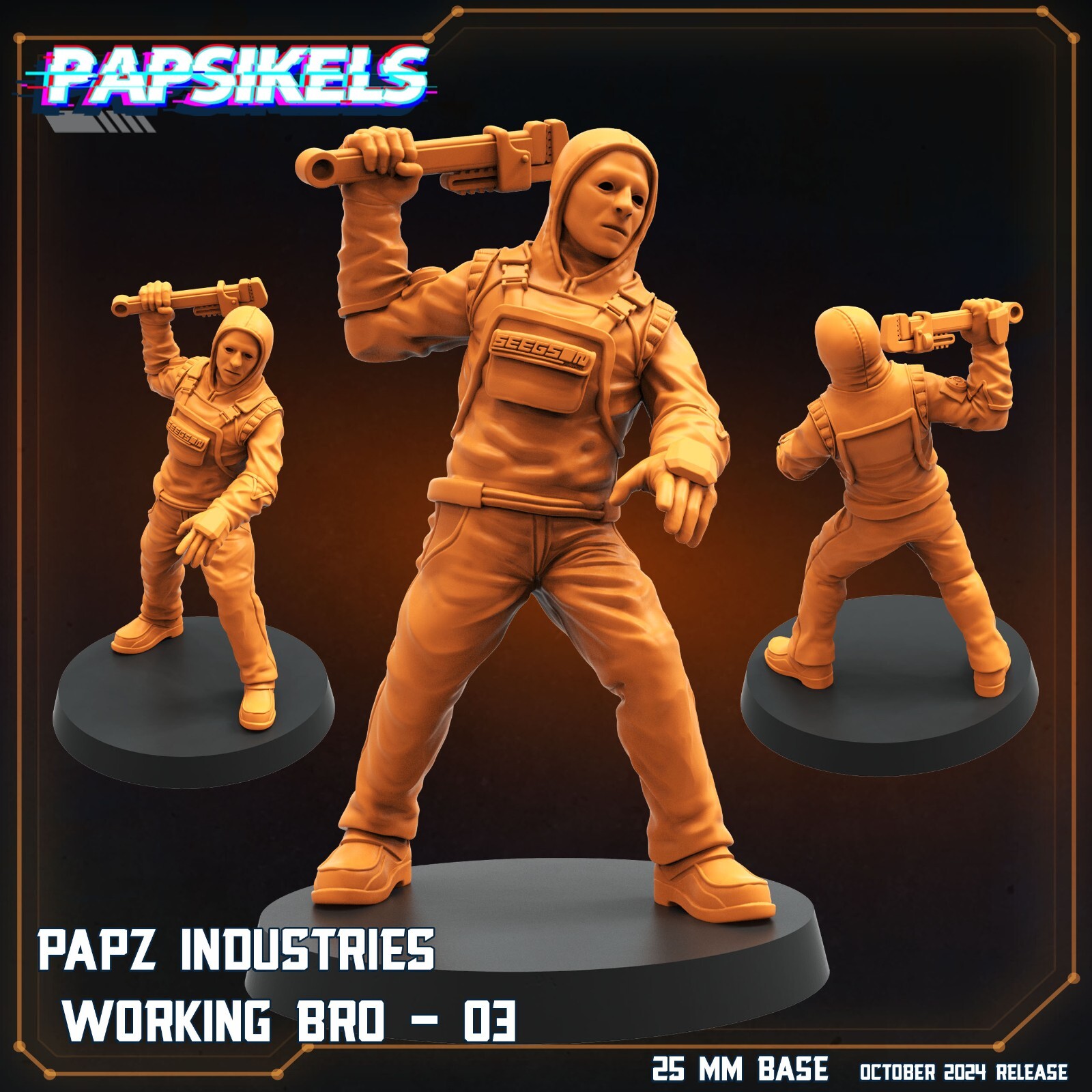 Papz Industries Working Bro 03 Papsikels Miniature