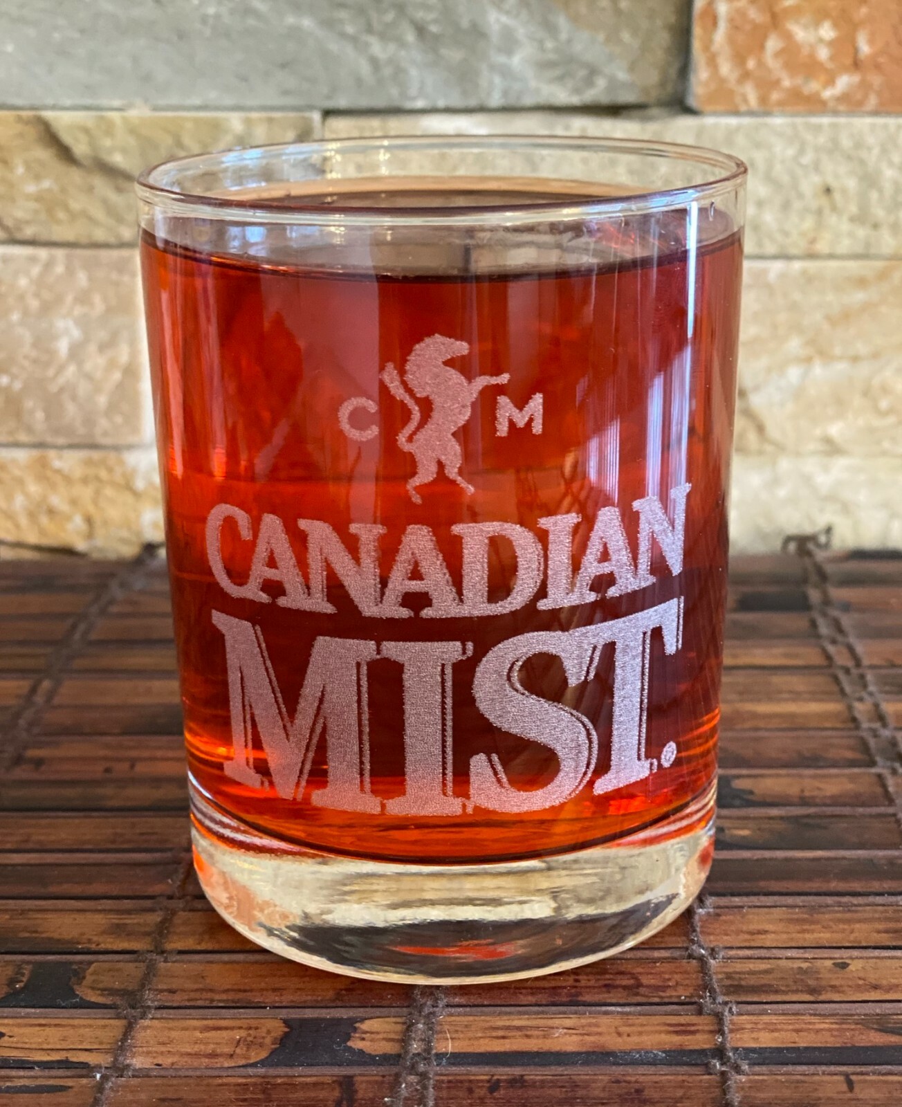 CANADIAN MIST Collectible Whiskey Glass