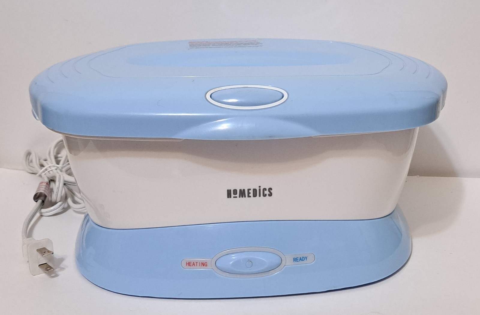 Homedics ParaSpa Plus Paraffin Bath PAR-300 Blue 3 lbs. Wax Manual NEW No Box