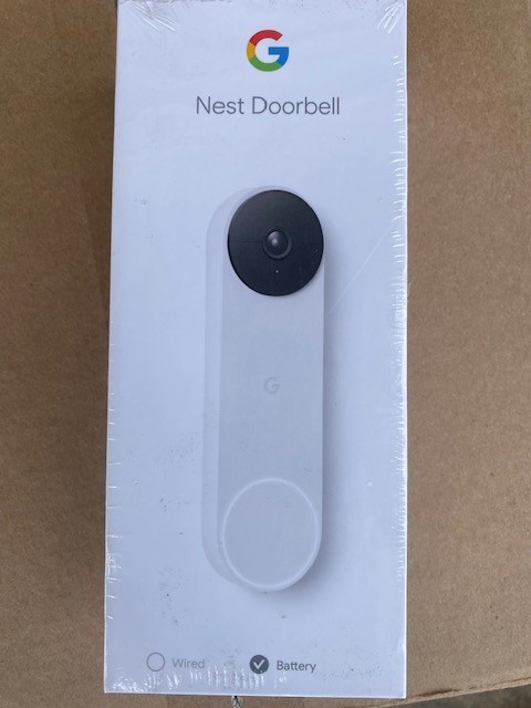 GOOGLE NEST DOORBELL BATTERY GA01318-US BRAND NEW, FACTORY SEALED