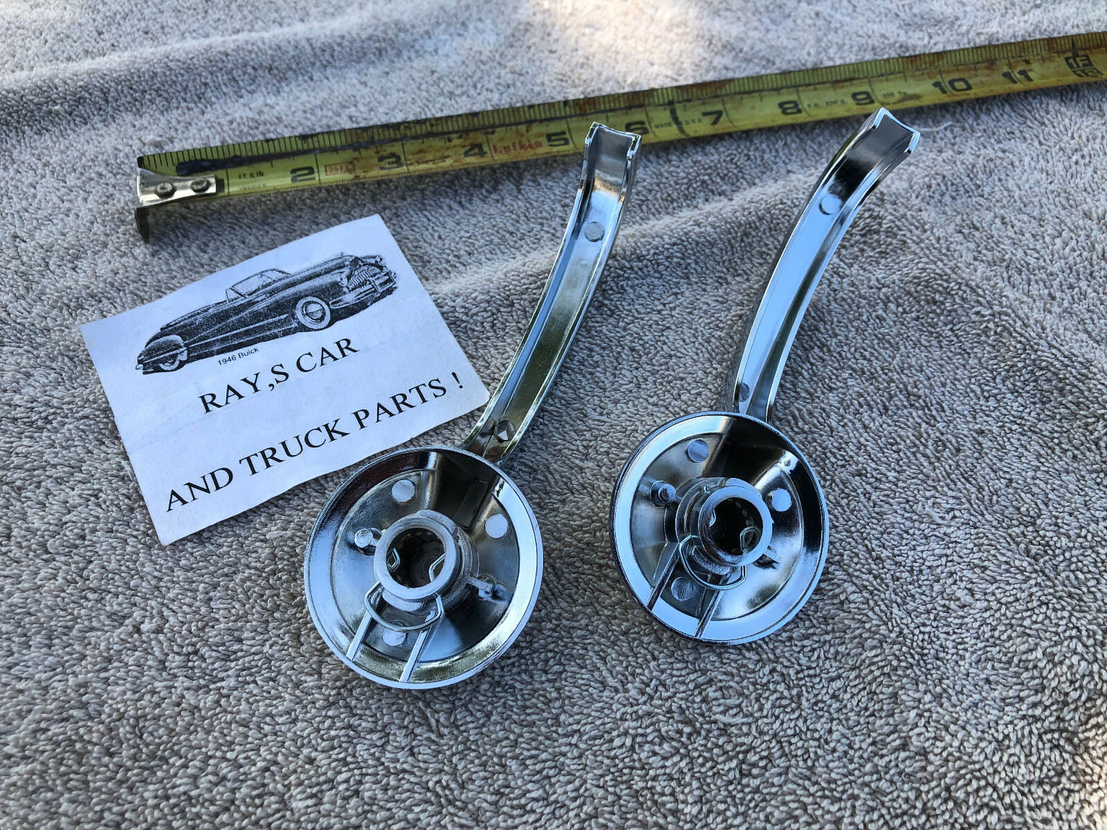 NEW SET 49 TO 64 REPLACEMENT INTERIOR METAL DOOR HANDLES !