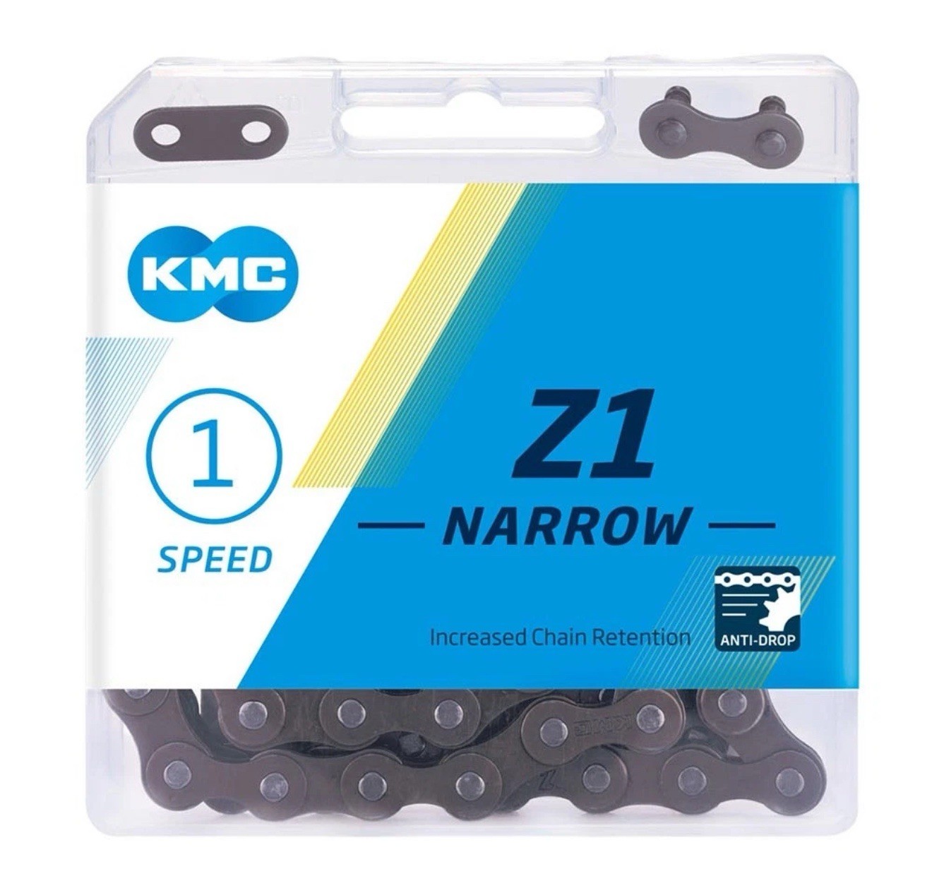 KMC Z1 Narrow Brown 112L cycle bike chain