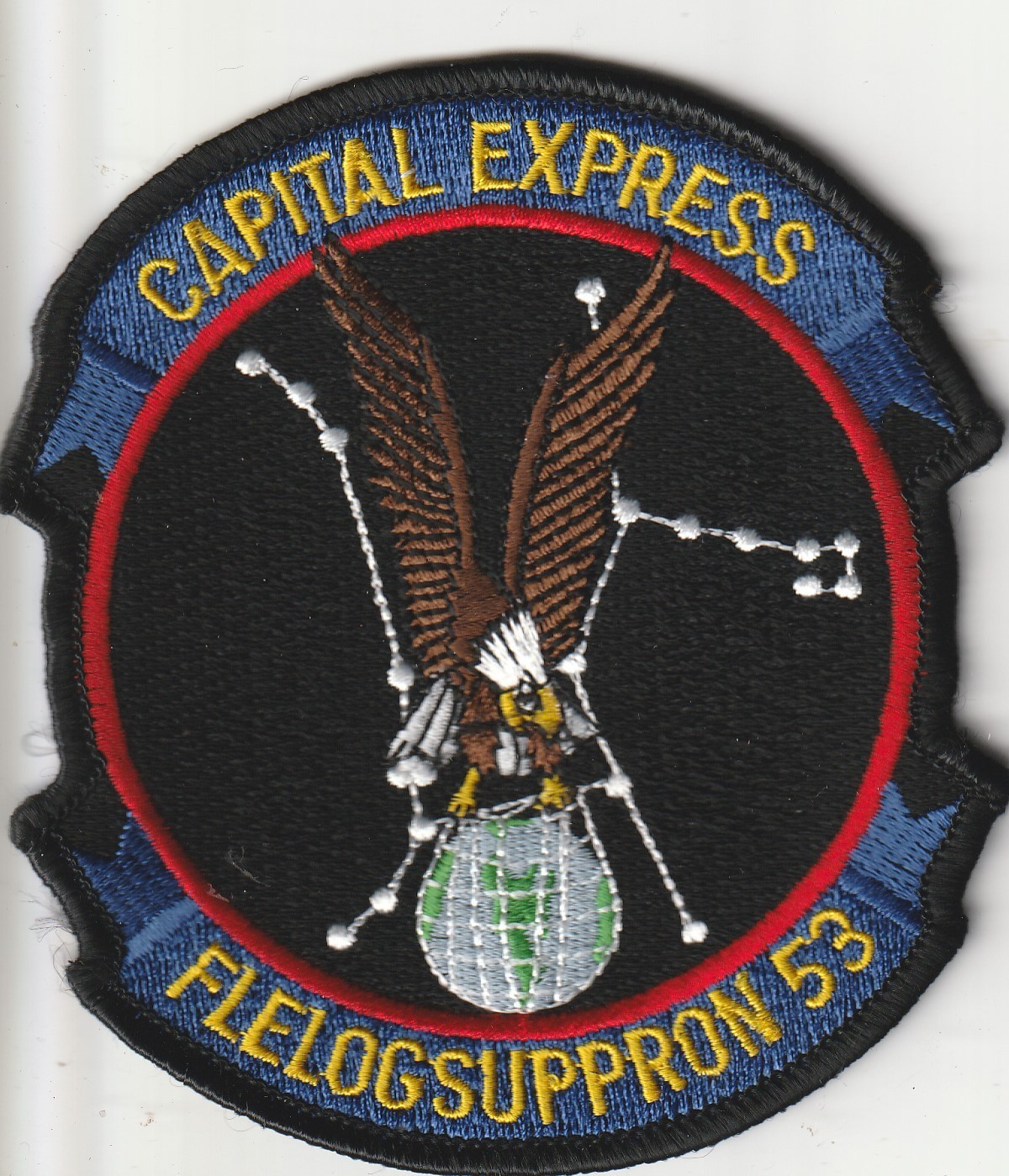 US NAVY  USN VR-53 ‘Capital Express’ Fleet Logistics Support Sqn 53 patch 1