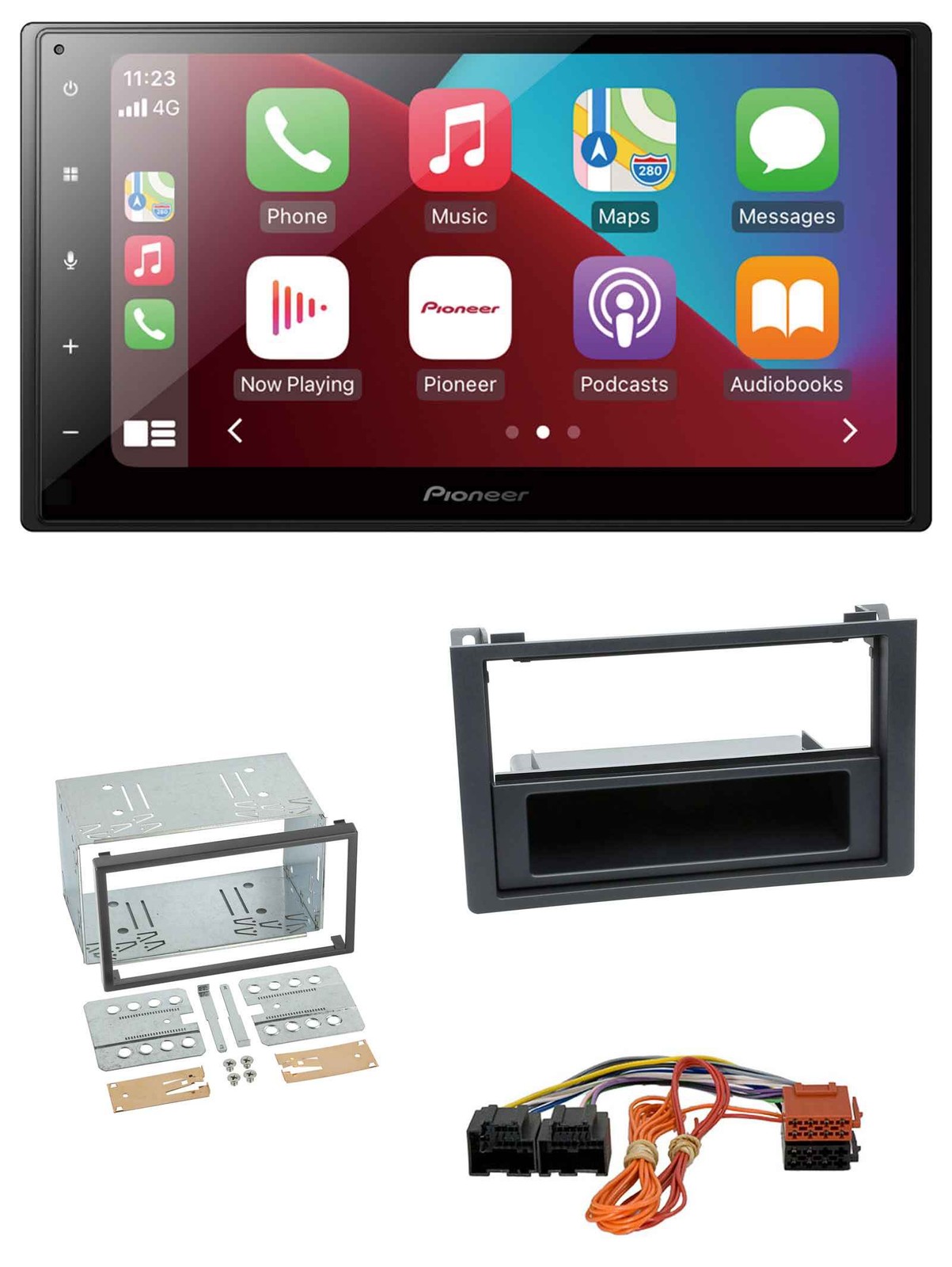 Pioneer USB MP3 DAB 2DIN Bluetooth Car Stereo for Saab 9.3 Ys3F 2007-2012