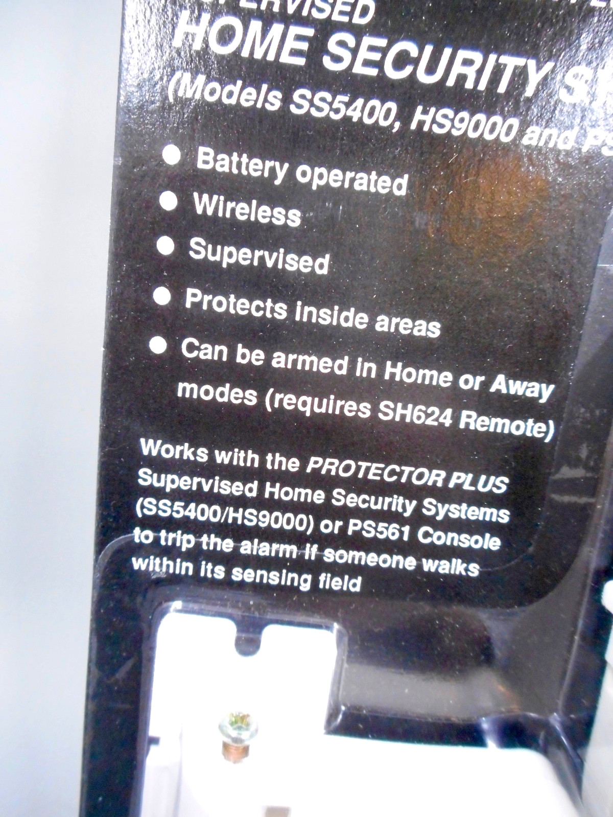 X-10 POWERHOUSE MOTION DETECTOR MODEL SP554A WIRELESS INFRARED