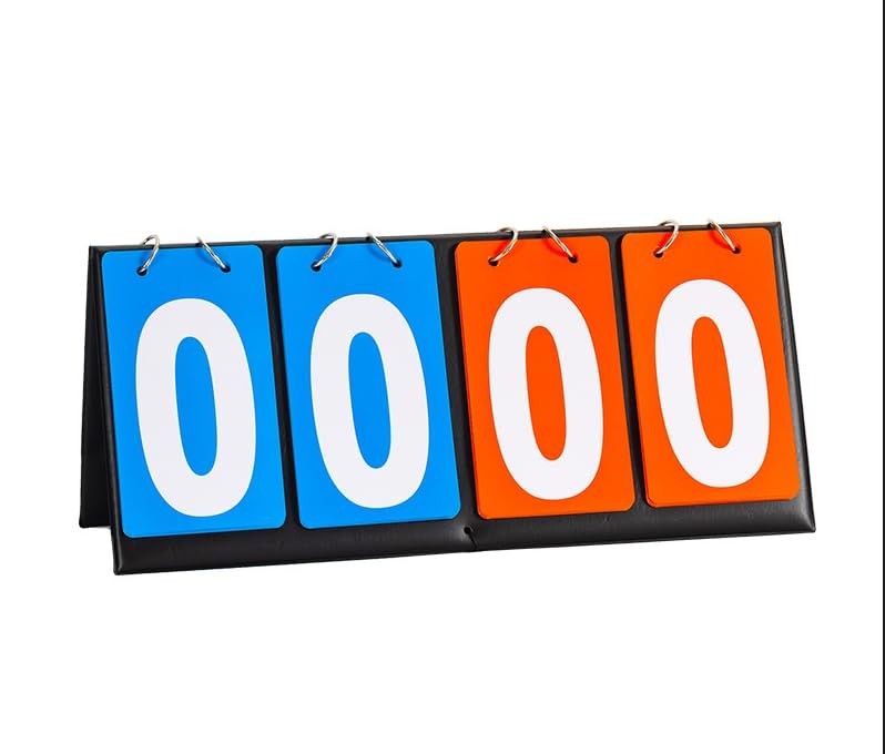 4-Digital Portable Table Top Scoreboard Flipper