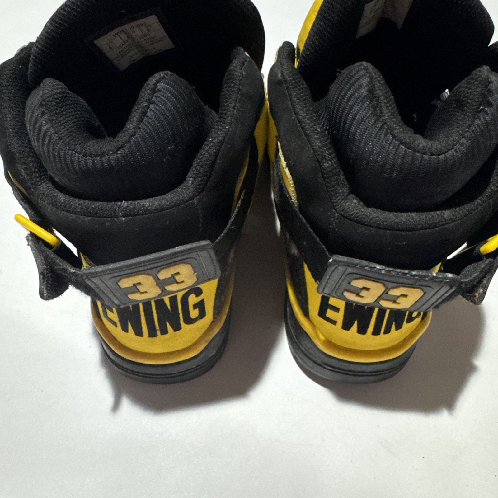 Patrick Ewing Yellow Athletic Sneakers - Size 9.5