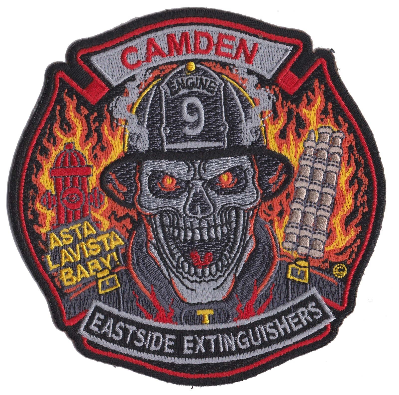 Camden Engine 9 NEW 2026 East Side Extinguishers Fire Patch ..