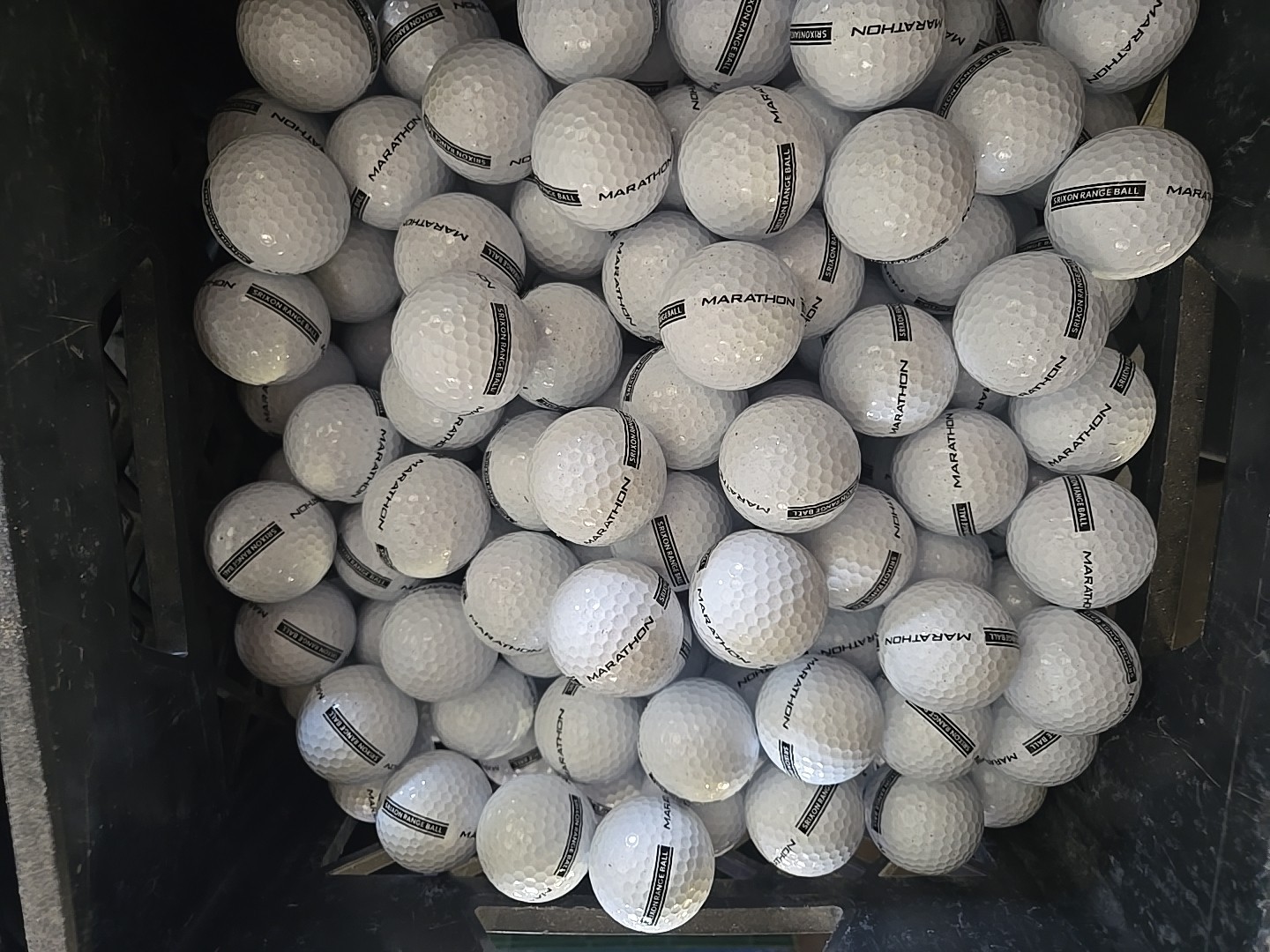 100 Srixon Marathon Used Floater Floating Golf Balls that Float - AAAA CONDITION