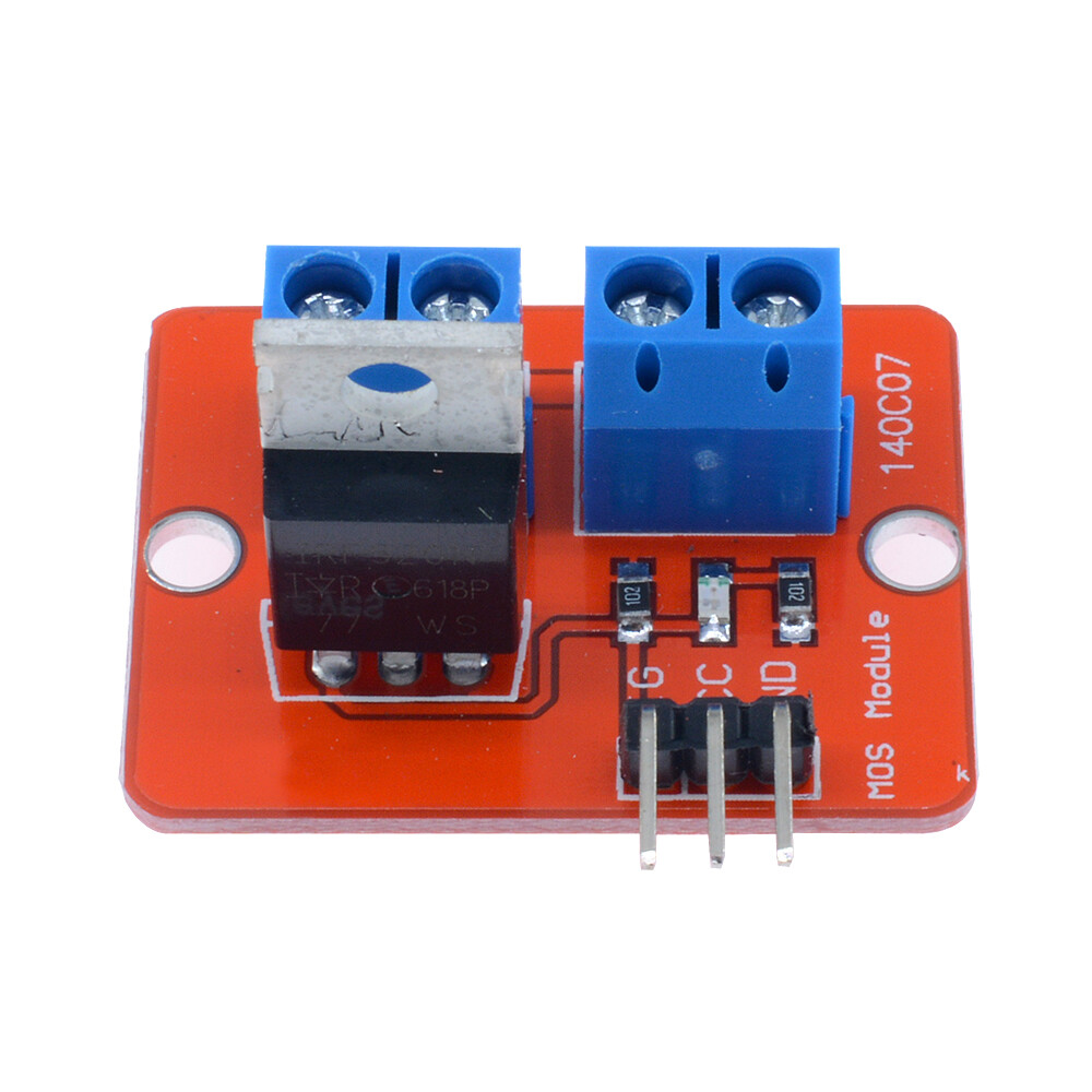 2PCS MOSFET Button IRF520 MOSFET Driver Module for Arduino ARM Raspberry pi
