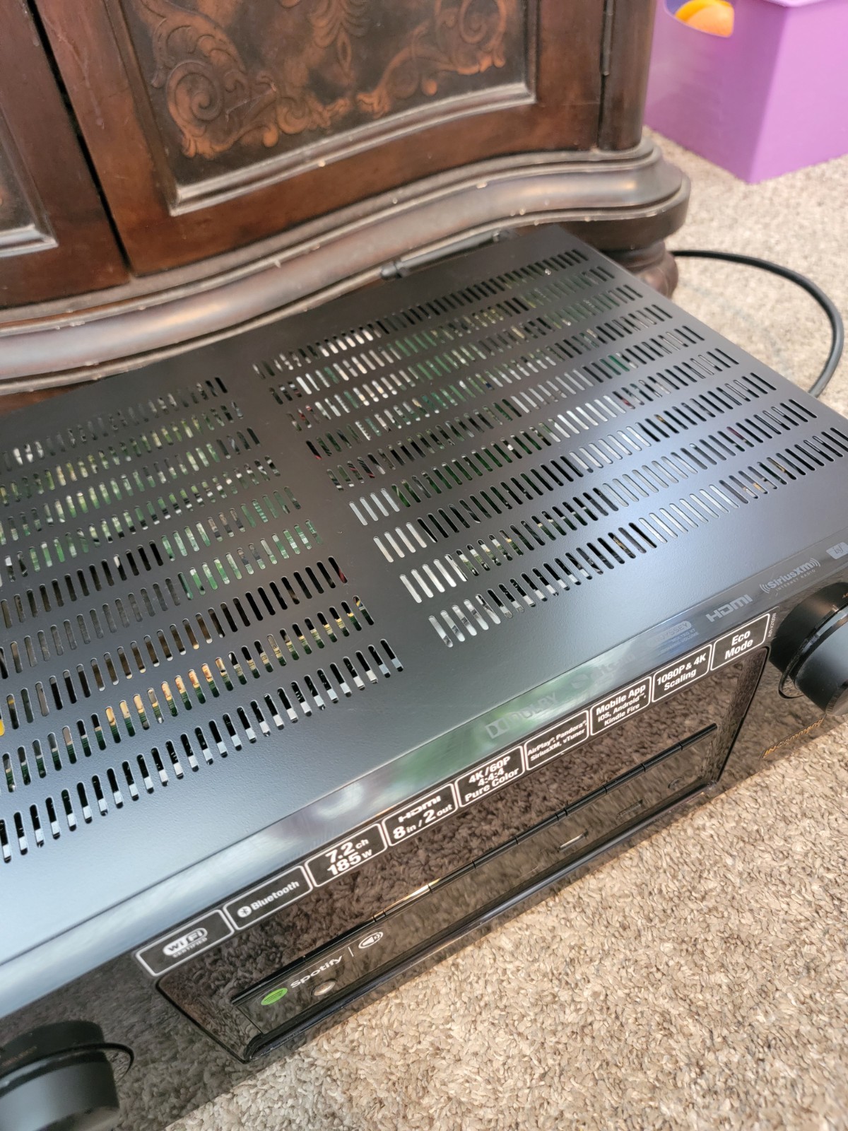 Denon Integrated Network AV Receiver AVR-X2100W - No Remote
