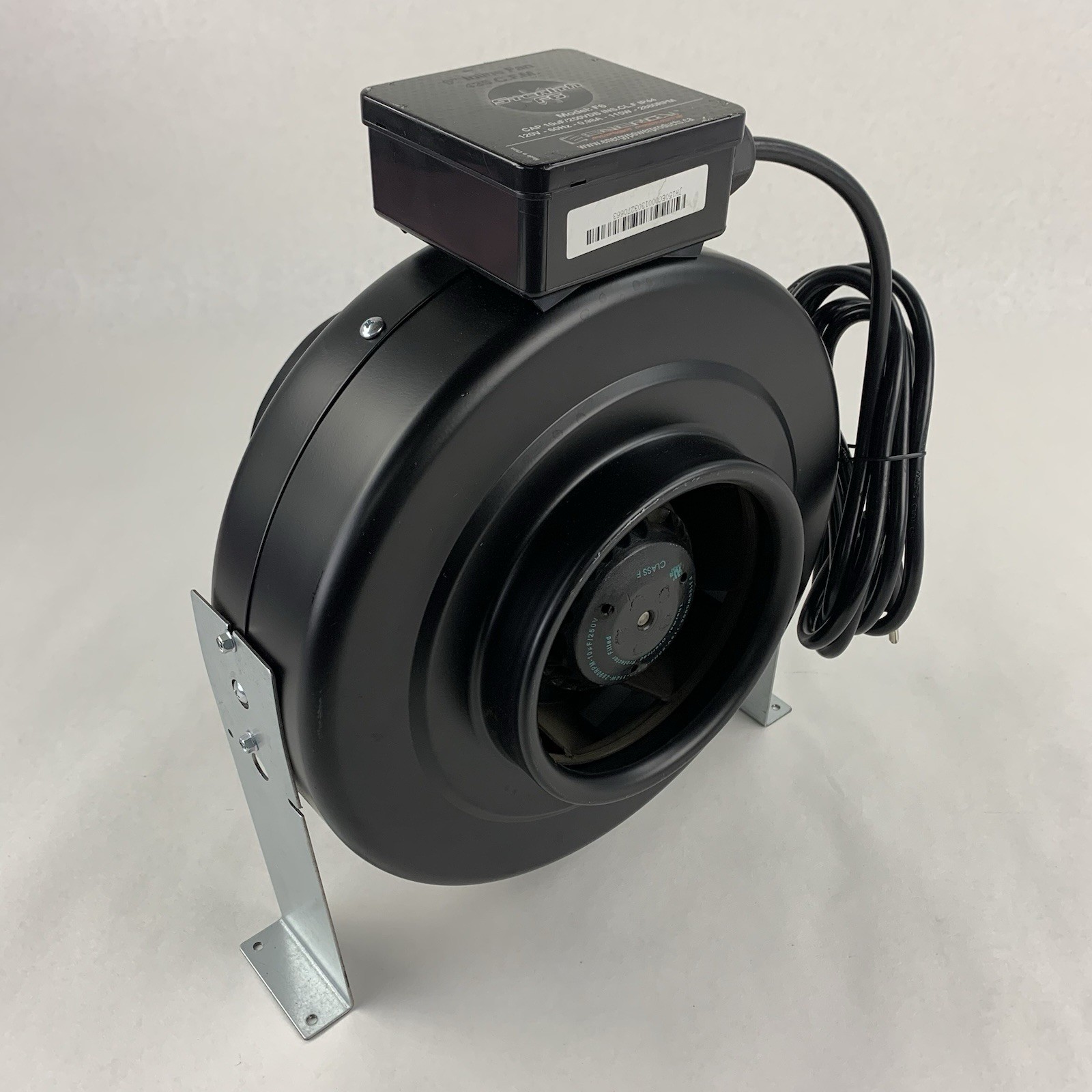 Energy Power Products Stealth F6 6" Inline Fan 435 C.F.M w/ Mounting Bracket