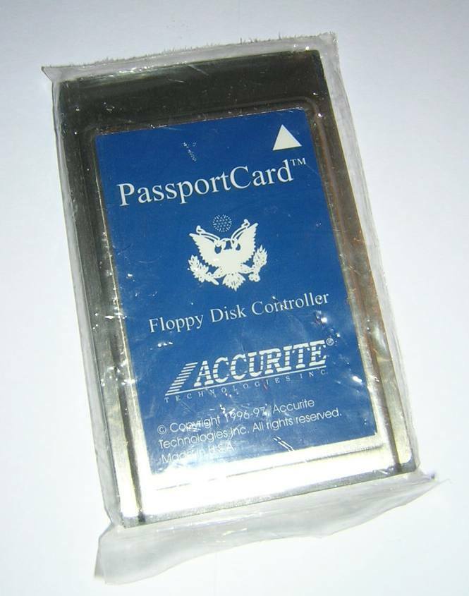 PassportCard Controller for Accurite Travel Floppy - PC Card Only NEW