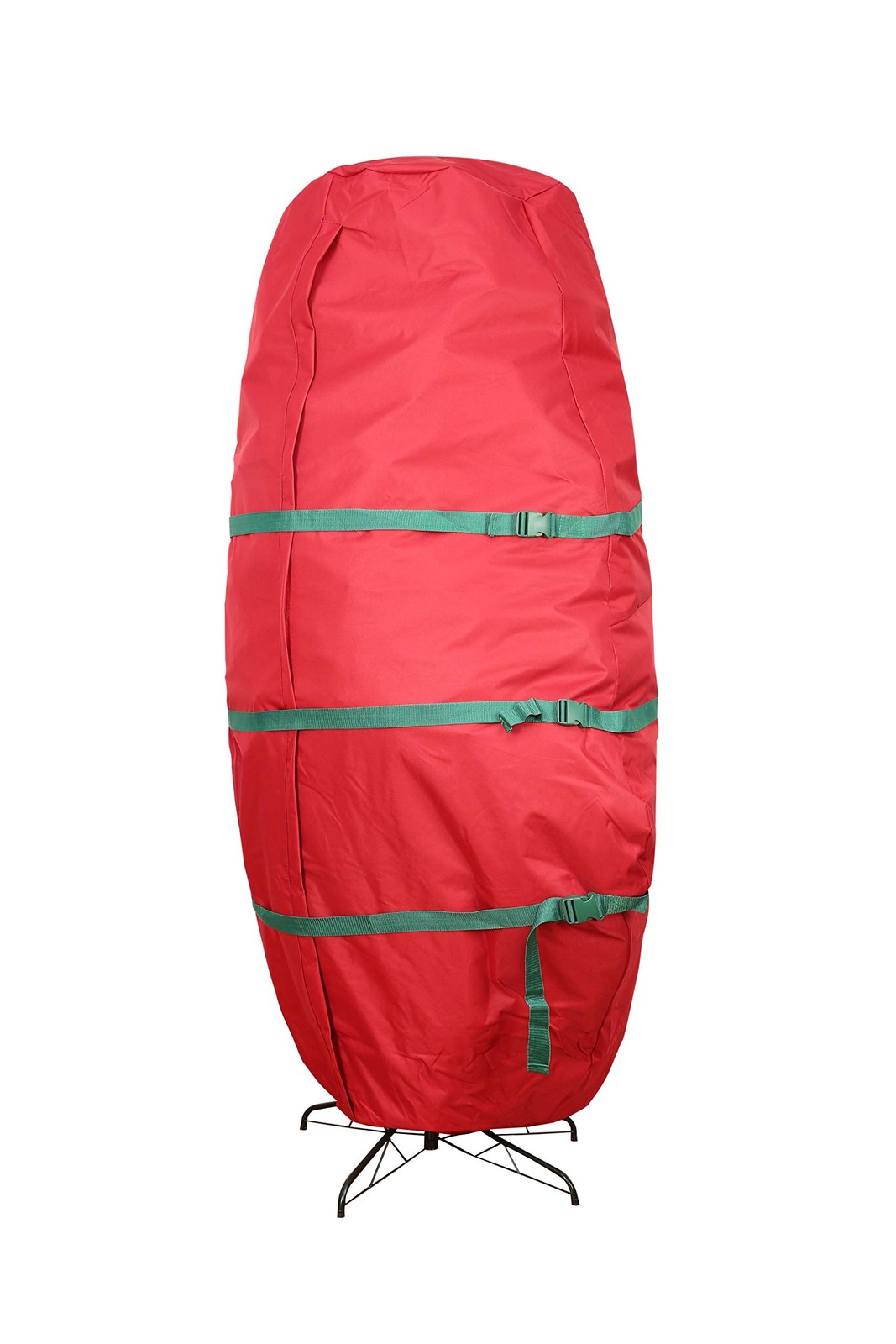 Sattiyrch Upright Christmas Tree Storage Bag,Fits Up to 7.5 ft FT, Red