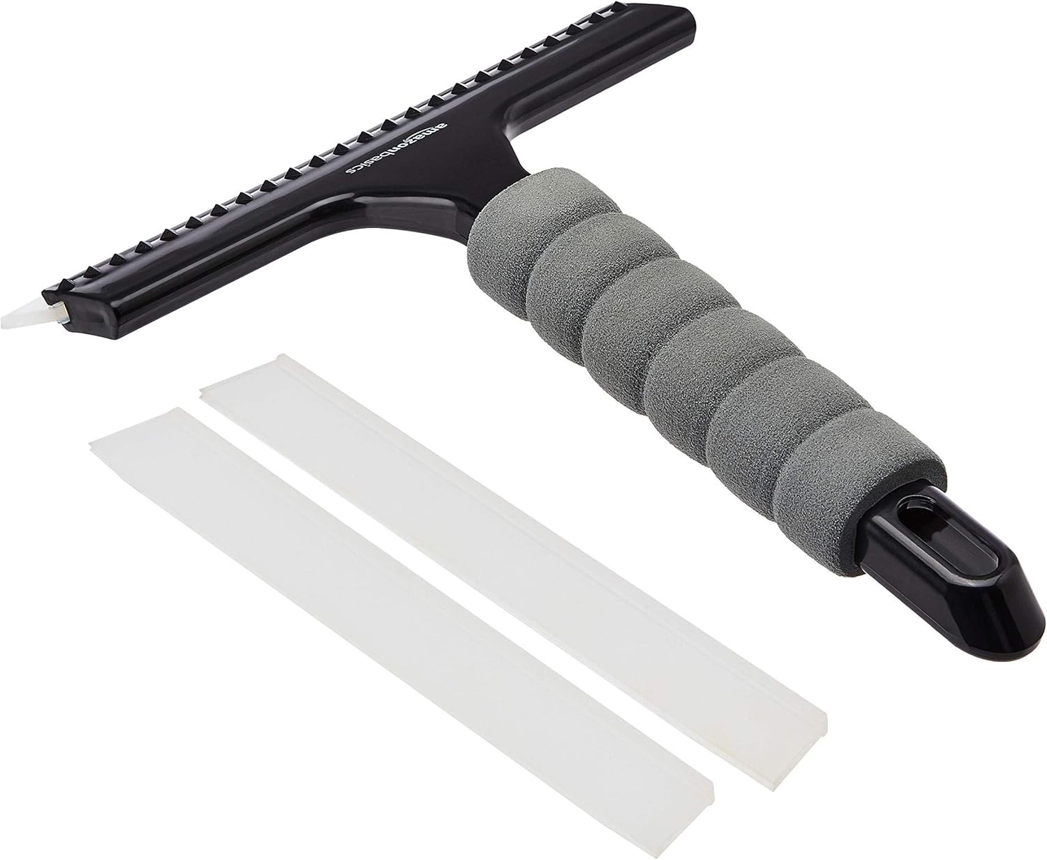 8-Inch All-Purpose Window Squeegee with Removable Handle - Streak-Free Cleaning