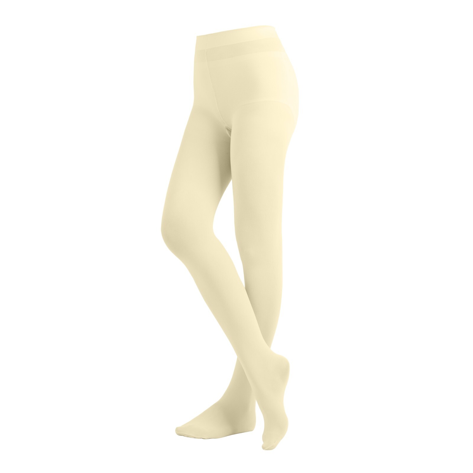 EMEM Apparel Women's Solid Colored Opaque Microfiber Footed Dance Ballet Tights